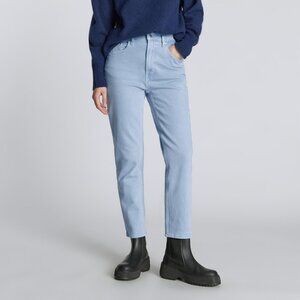 LIMITED EDITION Everlane The Original Cheeky Jean, Air Blue, 26.5" Inseam